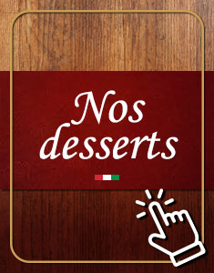 Carte des desserts